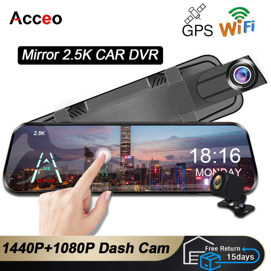 rearview mirror car recorder