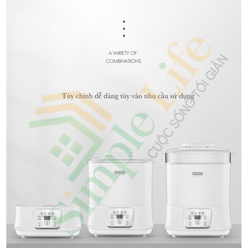 FreeShip - BH 1 năm] Máy tiệt trùng, sấy khô, hâm nóng bình sữa, đồ chơi tự động. Hâm sữa, đồ ăn cho bé