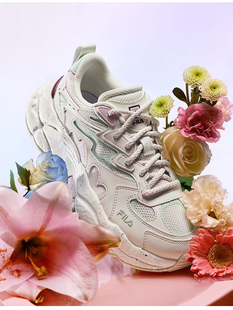 Pink flower best sale filas