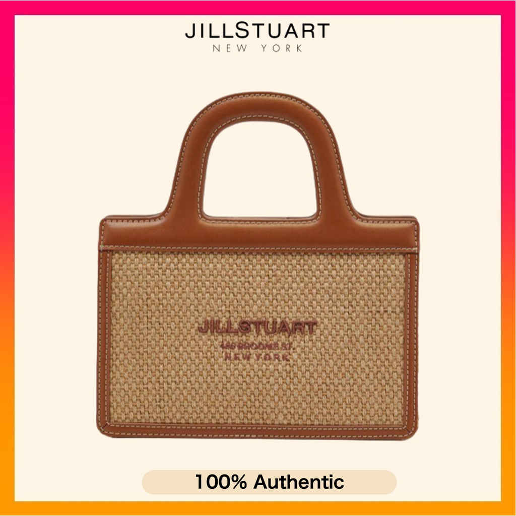 長財布 JILLSTUART Joy mini tote bag 2 colors JILL BY JILLSTUART PAPER 22 Ivory Vegan Leather Mini Tote