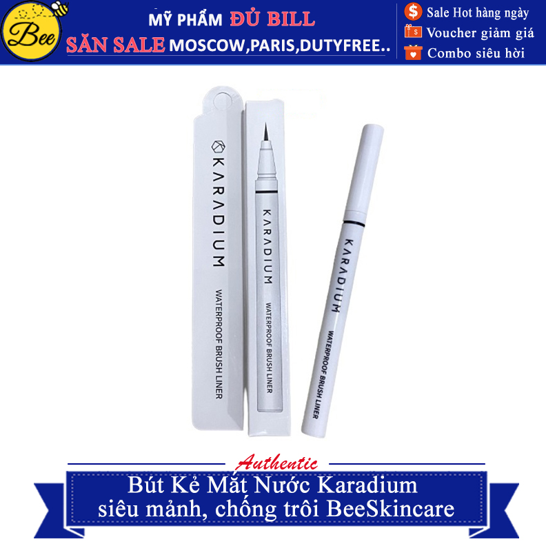 Bút Kẻ Mắt Nước Karadium siêu mảnh, chống trôi BeeSkincare