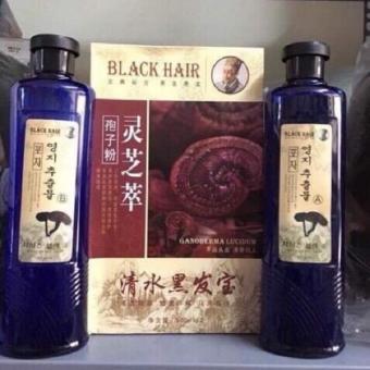 Nhuộm Đen Thảo Dược Linh Chi Hàn Quốc 500ml x2
