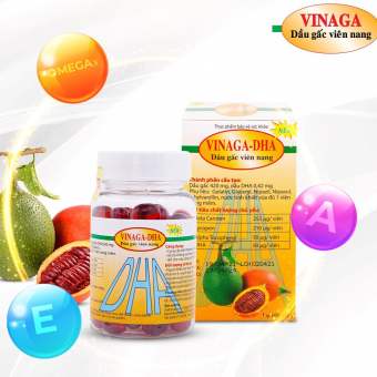 VINAGA-DHA - Dầu gấc viên nang 100 viên
