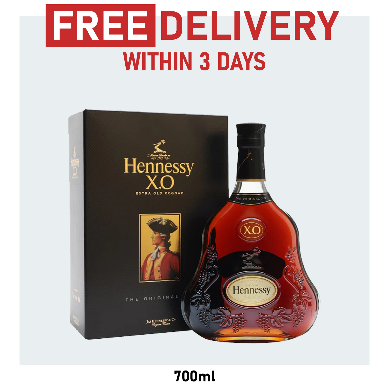 Hennessy VSOP XO 古酒 3本セット Hennessy VSOP XO 古酒 3本セット