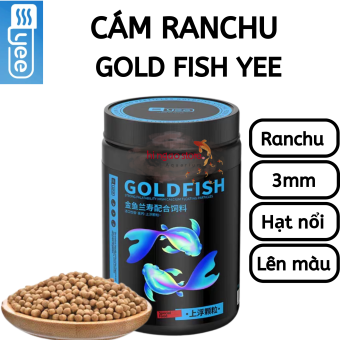 Cám GoldFish YEE tăng trọng (hạt 3mm nổi) cho cá ranchu, cá vàng, cá koi - Thức ăn chuyên dành cho cá vàng,ranchu - cám cá vàng,ranchu | Hingaostore.