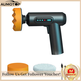 Máy Đánh Bóng Xe Hơi Không Dây Cầm Tay 2000 Vòng/phút Máy Đánh Bóng Xe Hơi Điện Máy Đánh Bóng Sửa Chữa Vết Xước Đa Năng Kèm 3 Miếng Đánh Bóng