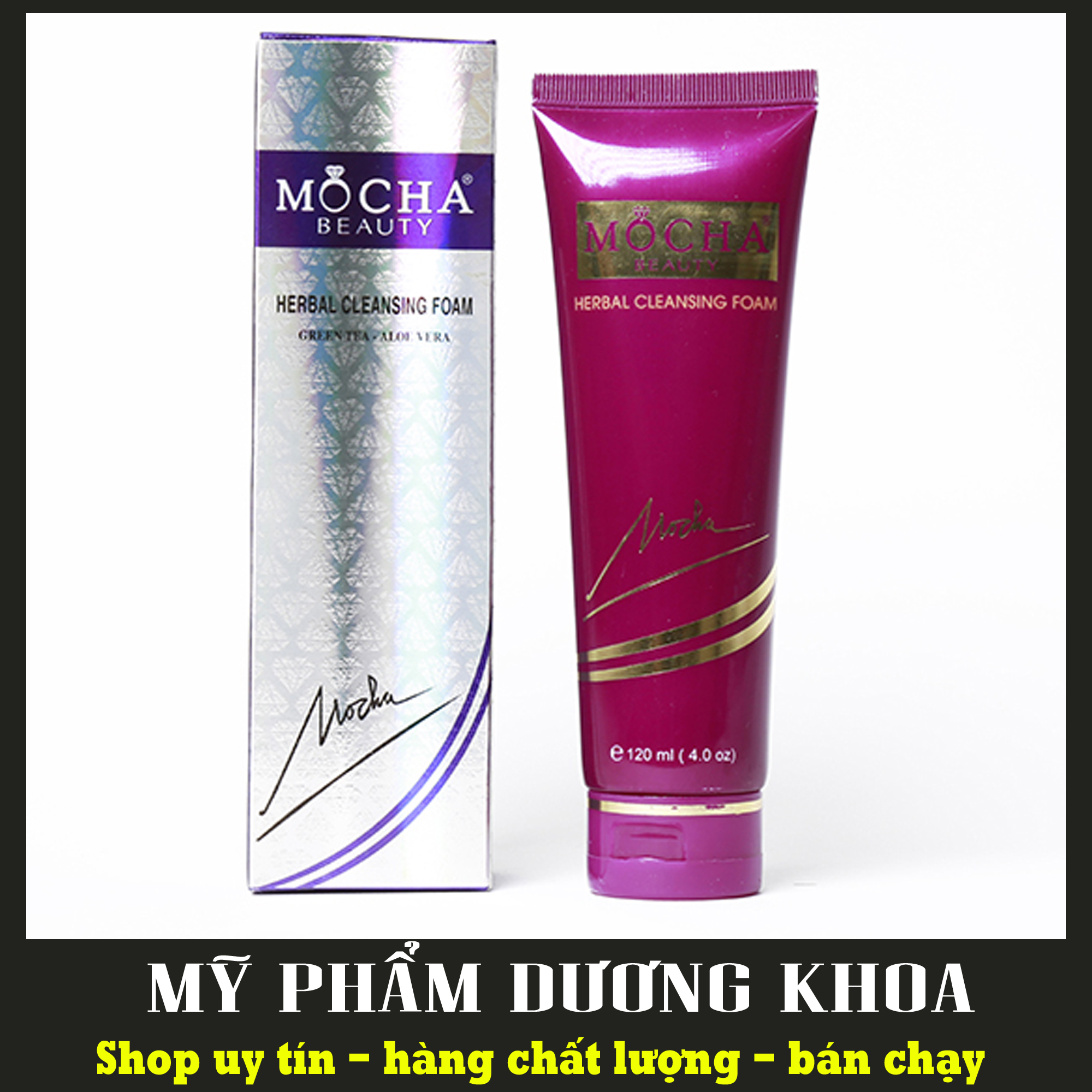 Chính hãng bán chạy - sữa rửa mặt trà xanh mocha - mocha chính hãng