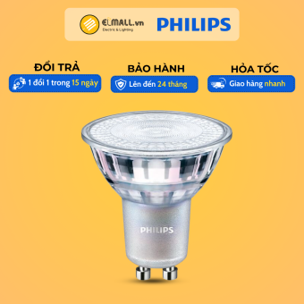 Đèn led chiếu điểm Philips Spotlight MasterLed 4,9W 220V GU10 36D Dim