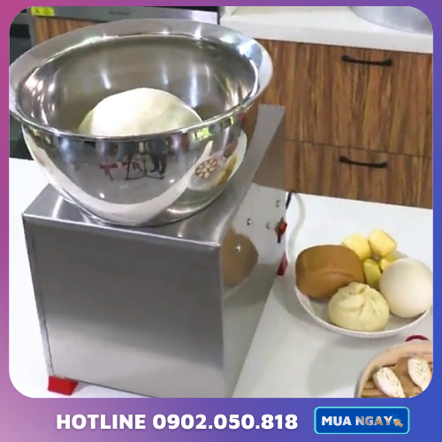 Máy nhào bột gia đình 5kg 8kg máy trộn bột thực phẩm đa năng chất liệu inox bảo hành 12 tháng