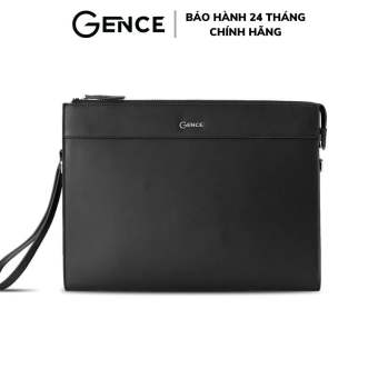 Túi Cầm Tay GENCE Đựng Tài Liệu A4 Da Bò Nappa CL07 | Hàng Chính Hãng
