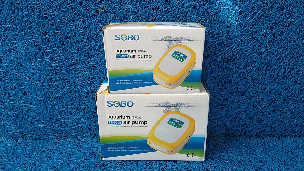 Máy sủi khí sobo dùng cho hồ cá.