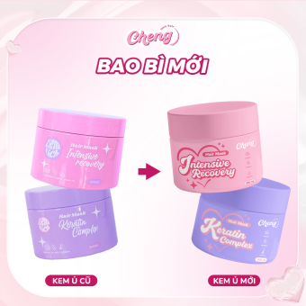 Kem ủ tóc Chenglovehair siêu mềm mượt, phục hồi tóc, hũ 300ml tiện lợi | Chenglovehair, Chenglovehairs