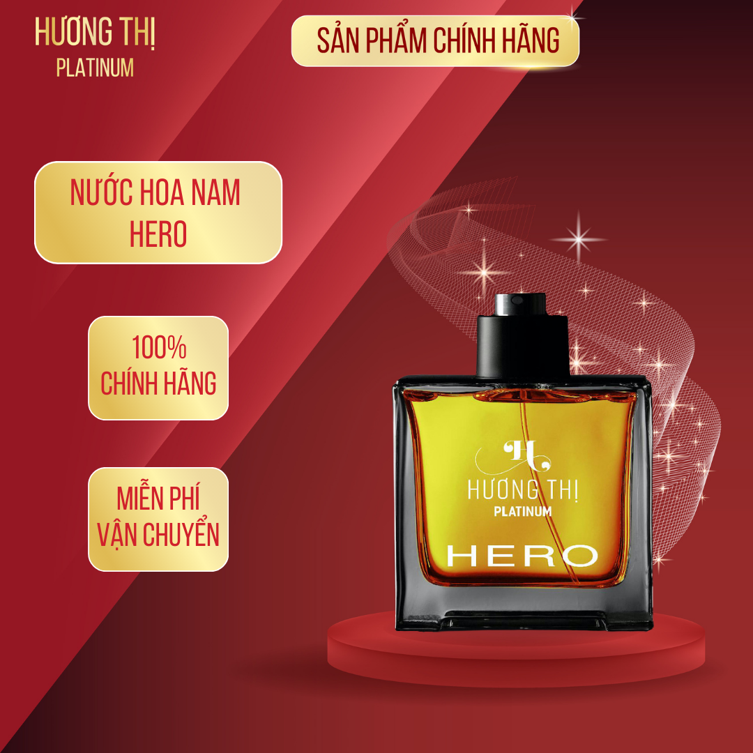 Nước hoa nam hero hương thị chính hãng 50 ml