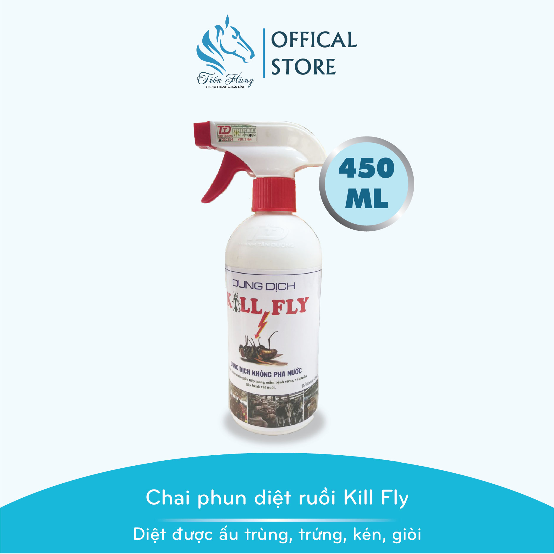 CHAI PHUN DIỆT RUỒI KILL FLY 450ML