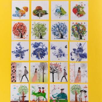 Móc Dán Tường Siêu Dính, Độc Đáo, Chịu Lực Họa Tiết 3D