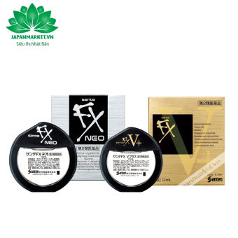 Nước Nhỏ Mắt Nhật Bản Sante Fx Neo 12ml bạc vàng