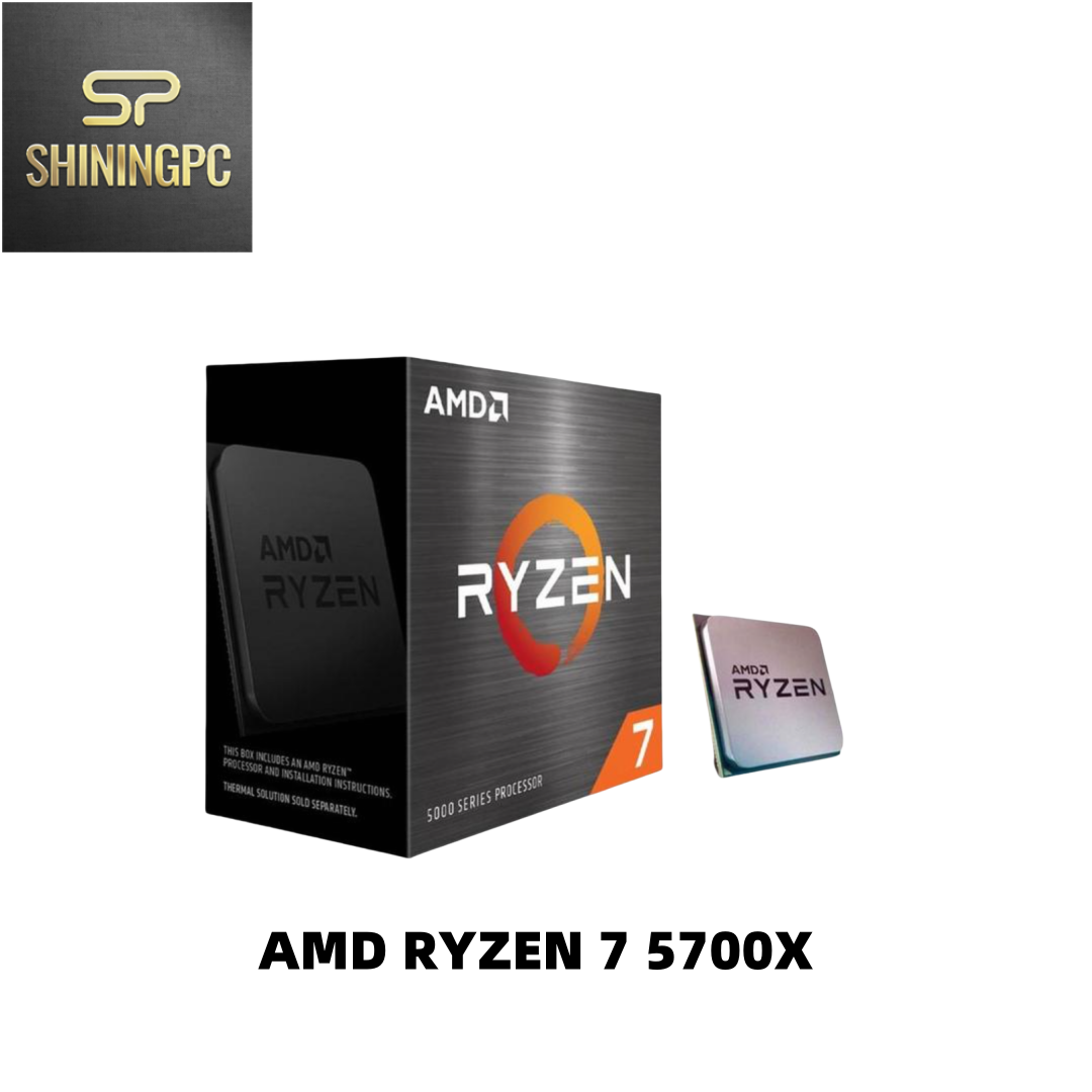 AMD Ryzen 7 5700X 3.4GHz Desktop Processor 8 Cores...