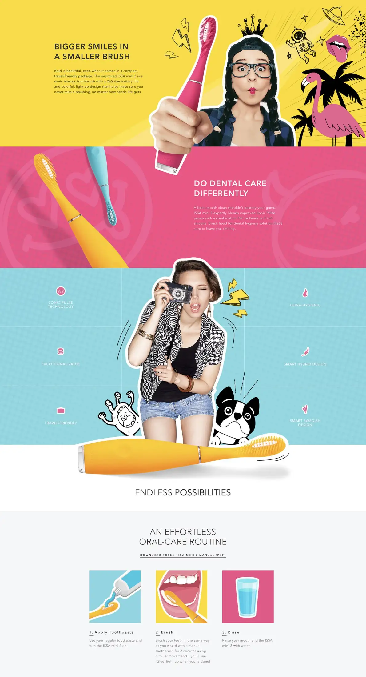 foreo toothbrush mini