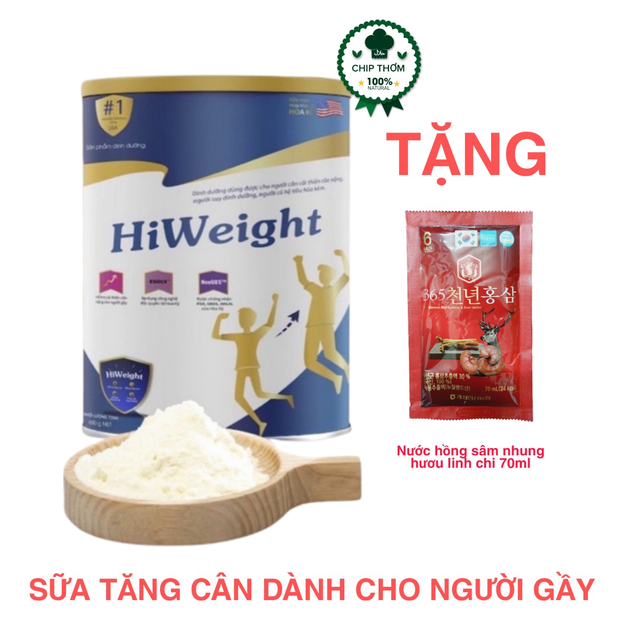 Sữa non tăng cân hiệu quả Hiweight hộp 650g - Sữa Hiweight