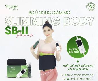 Bộ đai ủ nóng Slimming Body 2 SB2 cải tiến ủ nóng tan mỡ giảm mỡ
