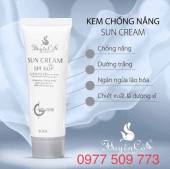Kem chống nắng Huyền Cò SPF 60+ 30ml