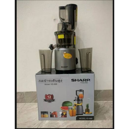 Máy ép chậm , Máy ép trái cây hoa quả sharp KS 888