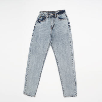 Quần Mom Jeans Light Blue Aaa Jeans