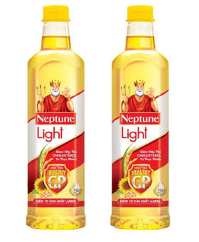 Combo 2 Chai Dầu Ăn Neptune 1L - HSD 15.12.2022