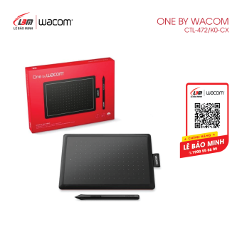 Bảng vẽ điện tử hiệu One by Wacom CTL-472/K0-CX