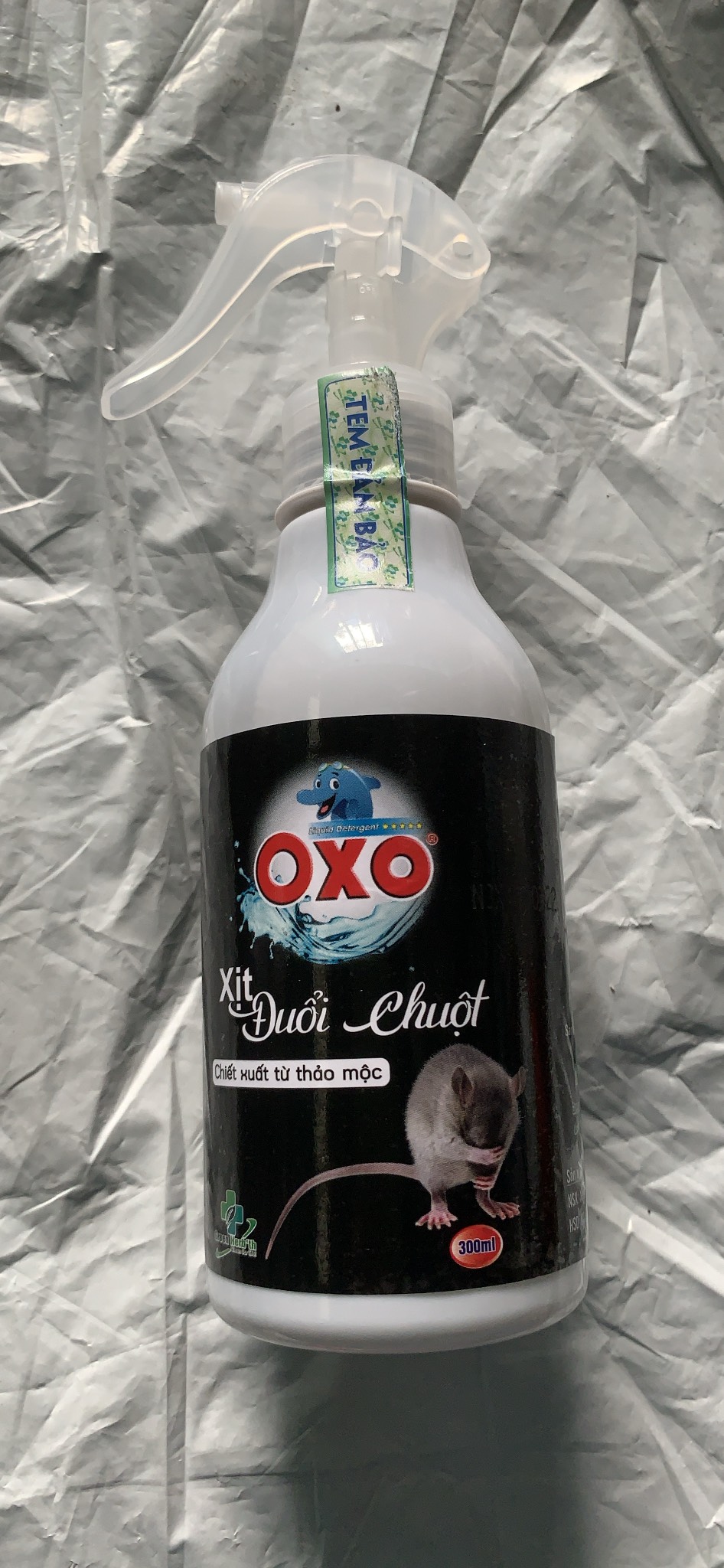 Chai xịt xua đuổi chuột thảo mộc lọ 300ml