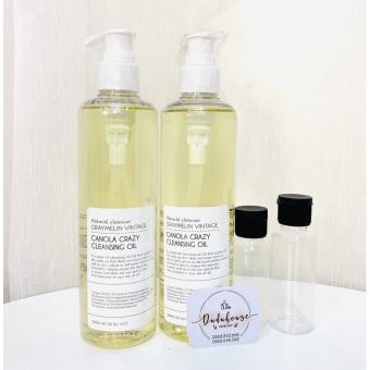 Dầu tẩy trang hoa cải Graymelin Canola Crazy Cleansing Oil 500ml
