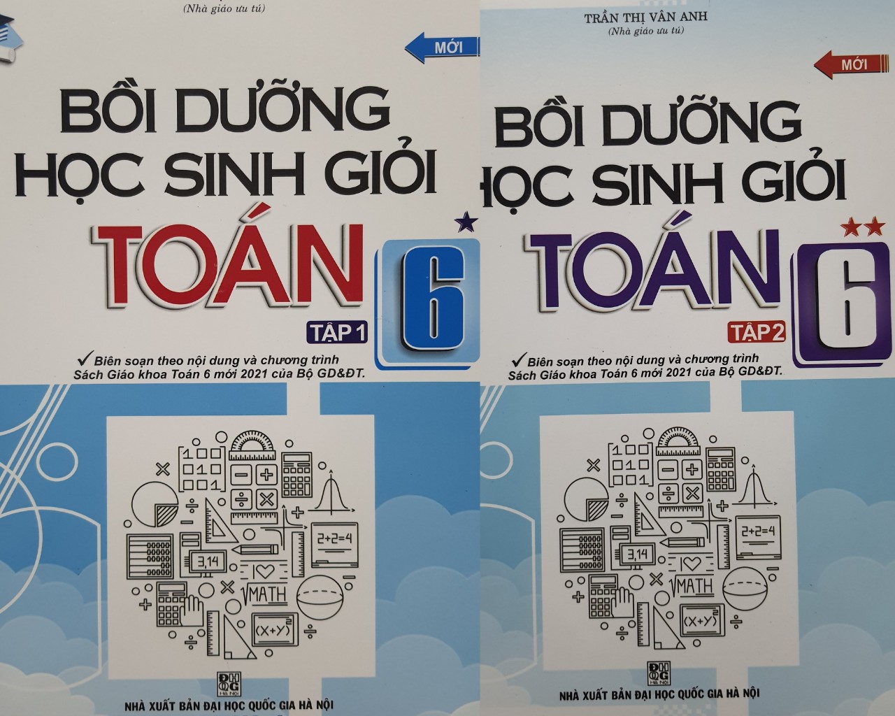 Sách - Combo Bồi dưỡng học sinh giỏi Toán 6