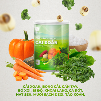Bột Nêm Rau Củ Cải Xoăn - 420g
