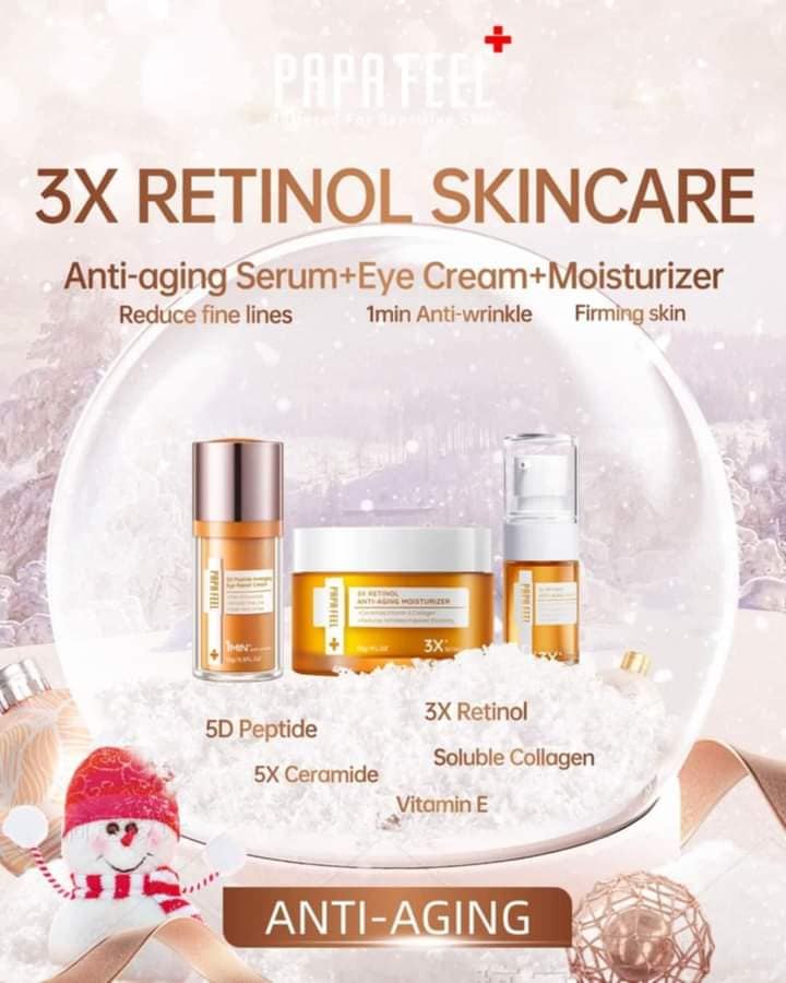 Papa Feel Anti-Wrinkles 5X Ceramide Barrier Moisturizer & 5D