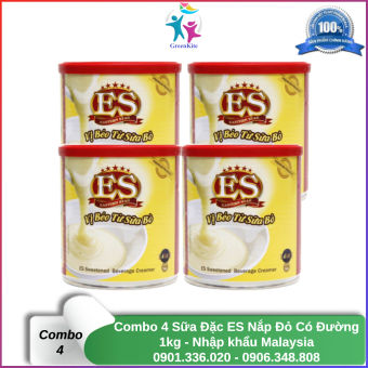 Sữa Đặc Es 1Kg Nắp Đỏ - Nhập Khẩu Malaysia