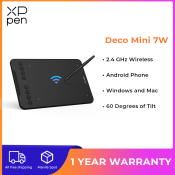 XPPen Deco mini7W Wireless Drawing Tablet for Android and PC