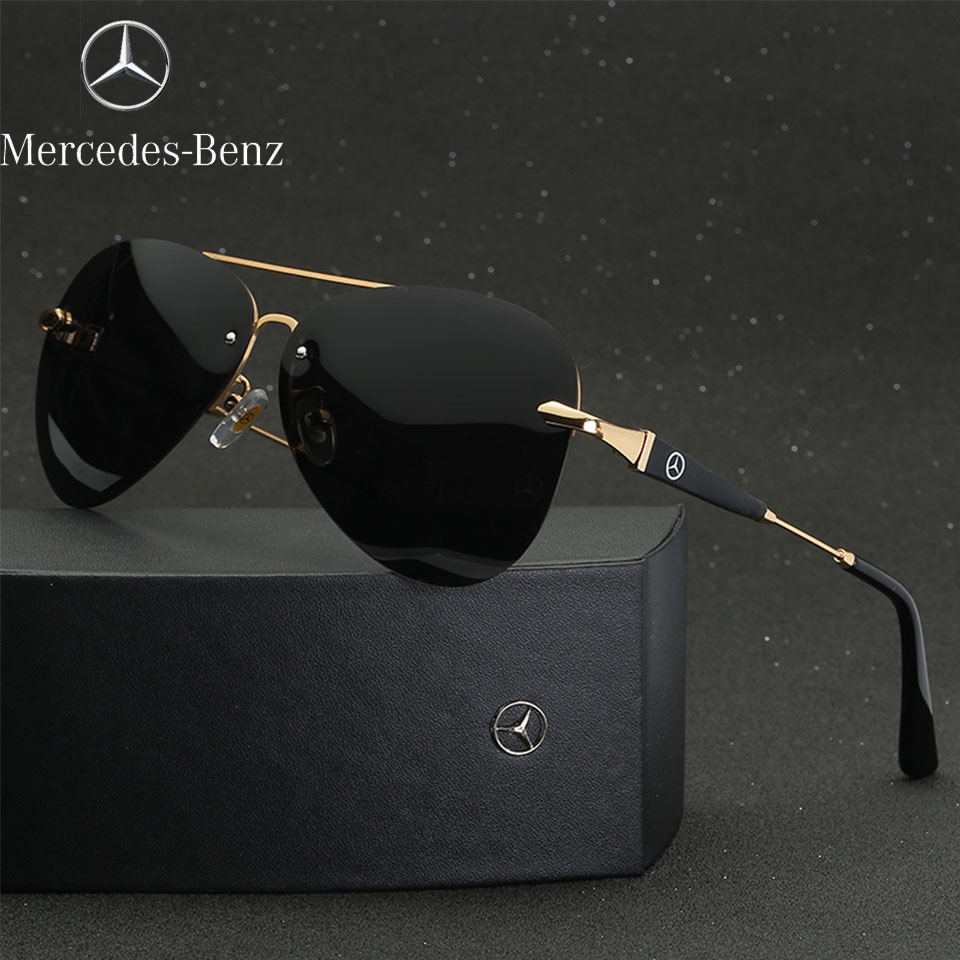 MARKETS BENZ AMG Polarized Sunglasses with Case & Box