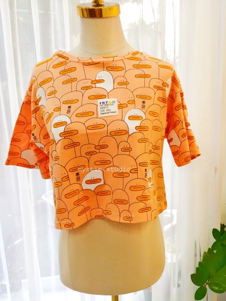 Áo thun tay lỡ con vịt duckyy