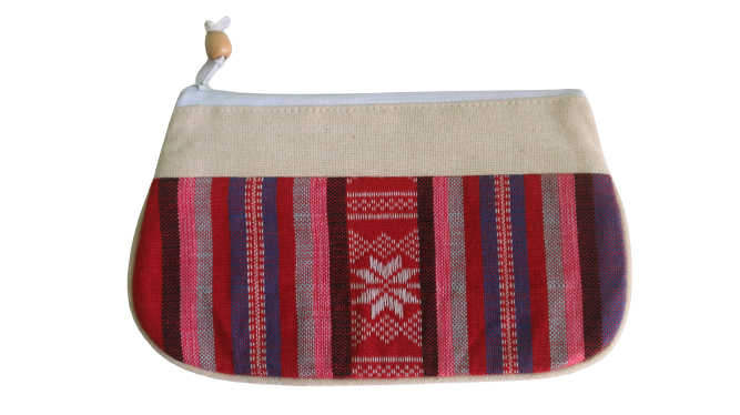 Ví thổ cẩm cầm tay, Ví đựng tiền, điện thoại, Handicraft purse, Handmade pouch, Clutch