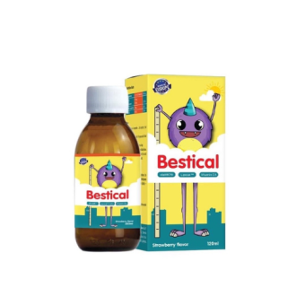 Canxi Bestical 120ml - Bổ sung Canxi sinh học, vitamin D3, K2 hỗ trợ xương chắc khỏe