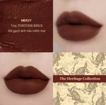 Son Merzy vỏ vàng - Velvet Tint Heritage - Phiên bản mới màu tây cực kỳ