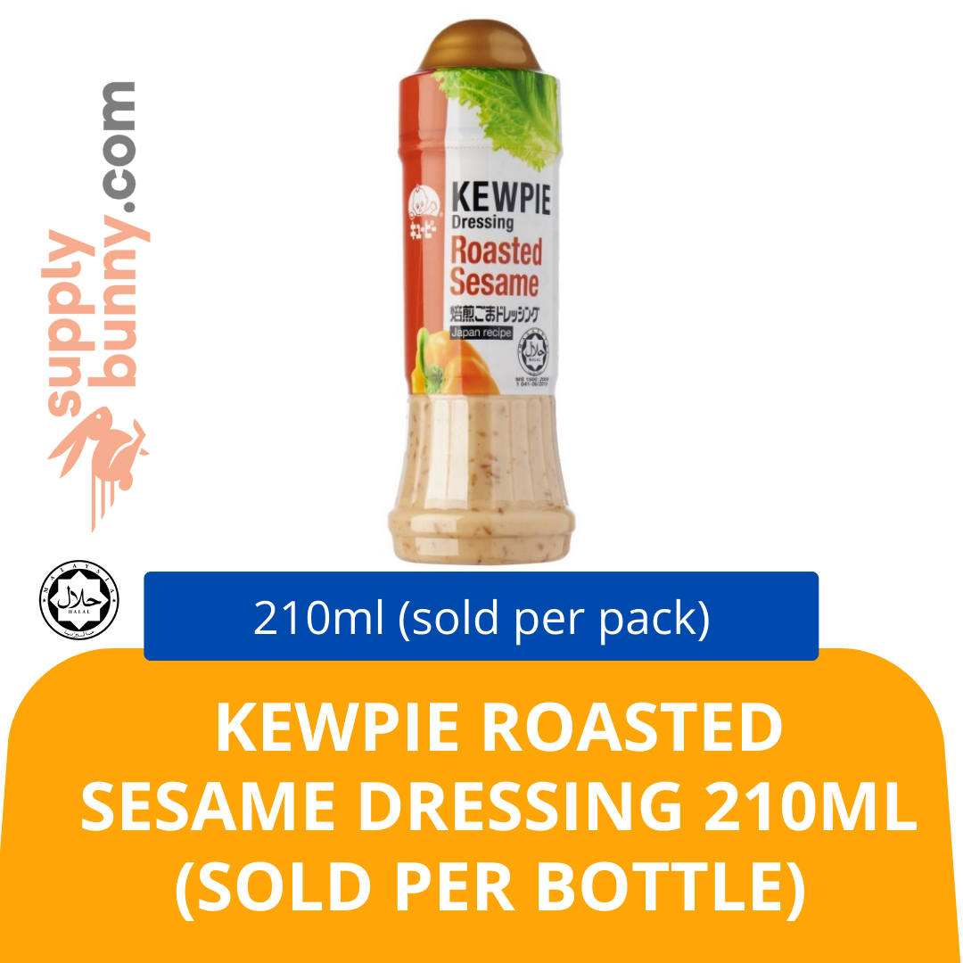 Kewpie Roasted Sesame Dressing 210ml (sold per bottle) Halal