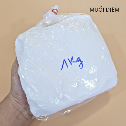 Muối diêm (1kg) (dùng trong làm nghề kim hoàn)