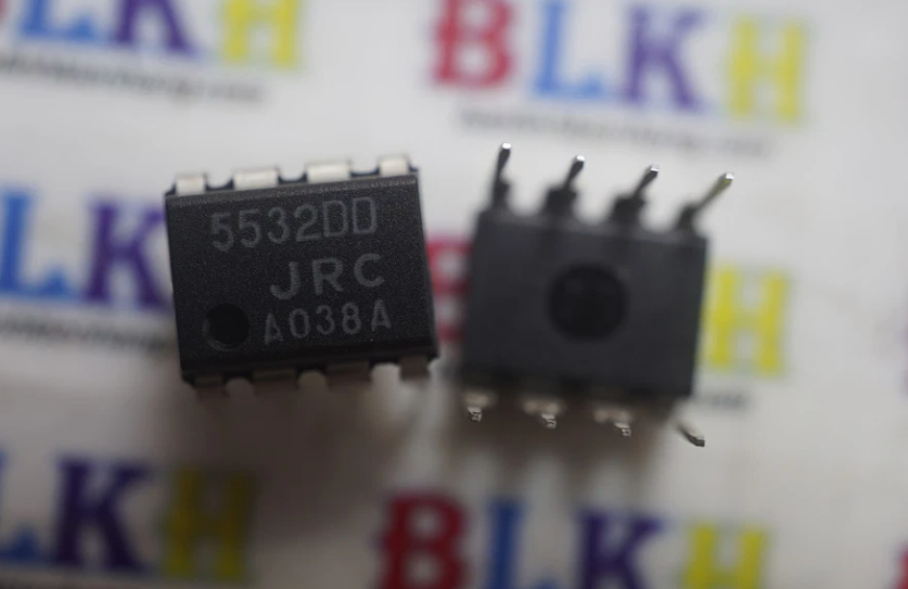 Ic opam khuếch đại thuật toán 5532dd njm5532dd 5532 dip-8 chính hãng jrc