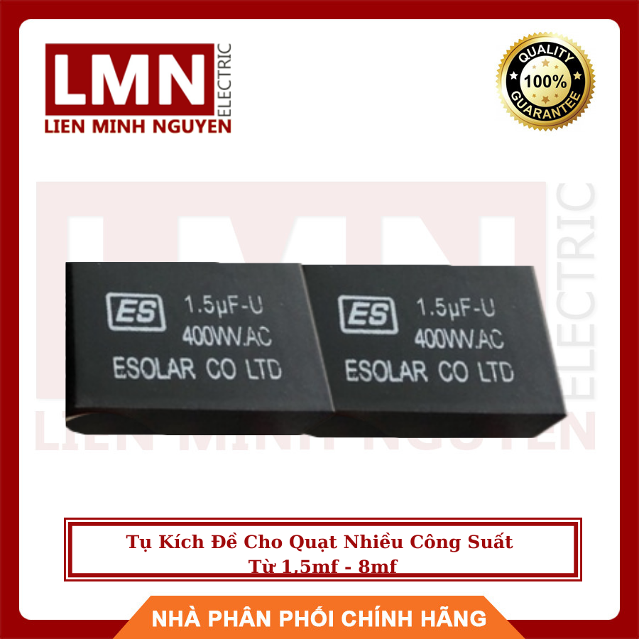 Tụ kích đề cho quạt nhiều công suất từ 1,5mf đến 8mf