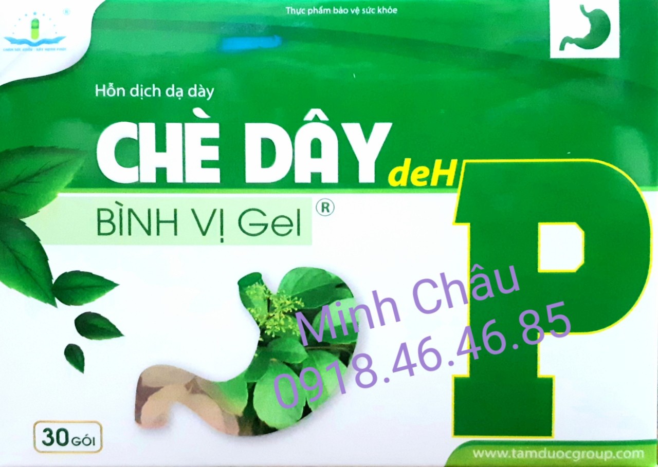 Hỗn dịch dạ dày Chè dây Bình vị Gel giảm trào ngược dạ dày