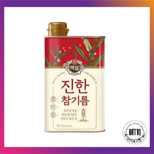 DẦU MÈ NGUYÊN CHẤT ĐẬM ĐẶC HÀN QUỐC 500ML