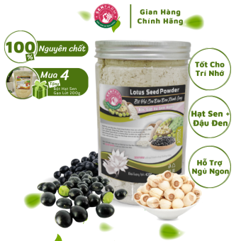 Bột Hạt Sen, Đậu Đen Xanh Lòng nguyên chất Senfarm