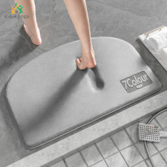 INSOUND Thảm Phòng Tắm Chống Trượt Thảm Nhà Vệ Sinh Thảm Cửa Phòng Tắm Thấm Hút Siêu Mềm Thảm Sàn Thảm Nhà Tắm Khô Nhanh Thảm Phòng Tắm Chống Trượt Thảm Nhà Tắm