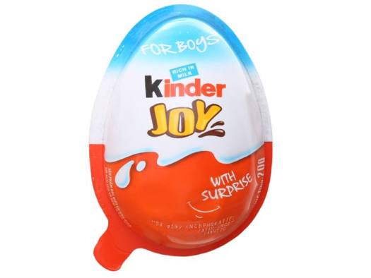 Trứng Socola Kinder Joy cho Bé Trai, Bé Gái 20g